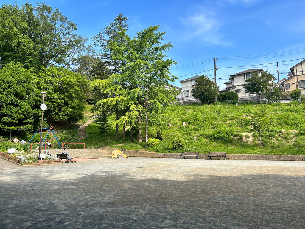 松風台第三公園の全体イメージ