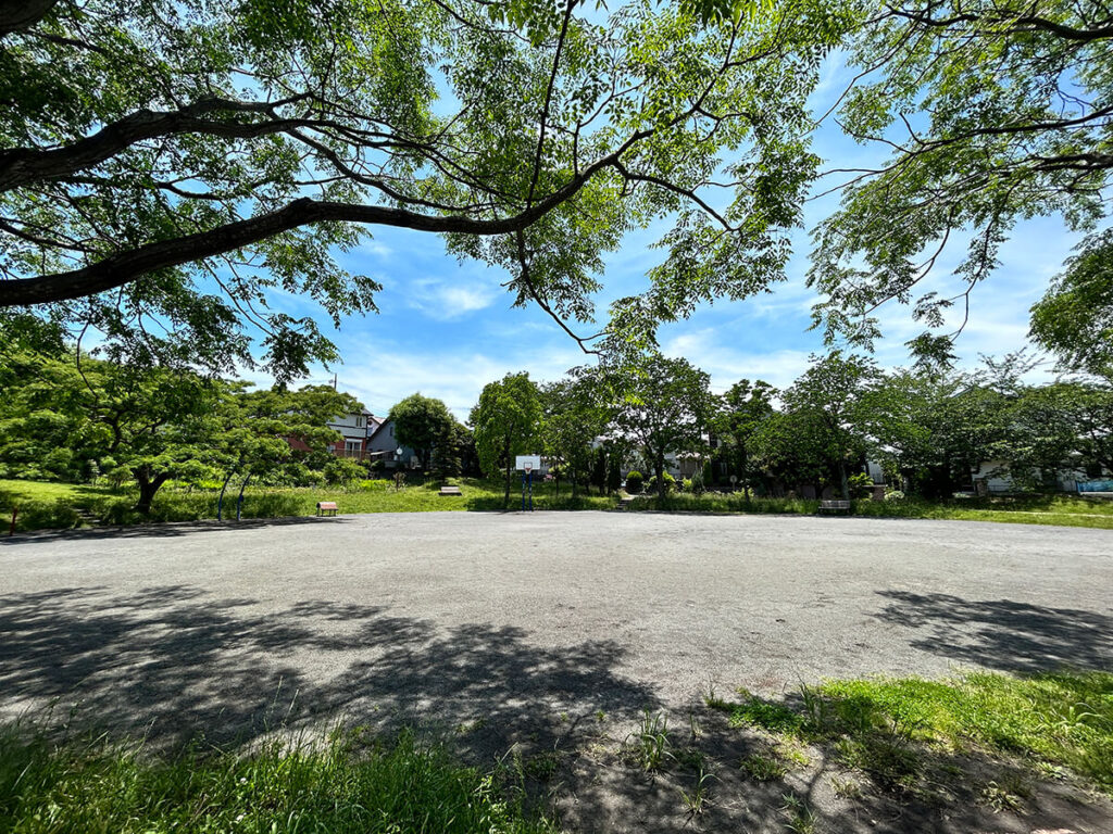 みすずが丘公園のグランド