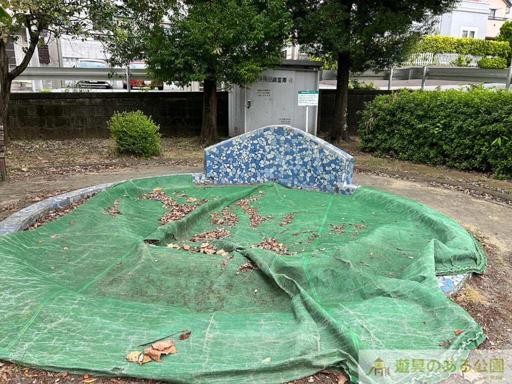 奈良町第九公園の砂場