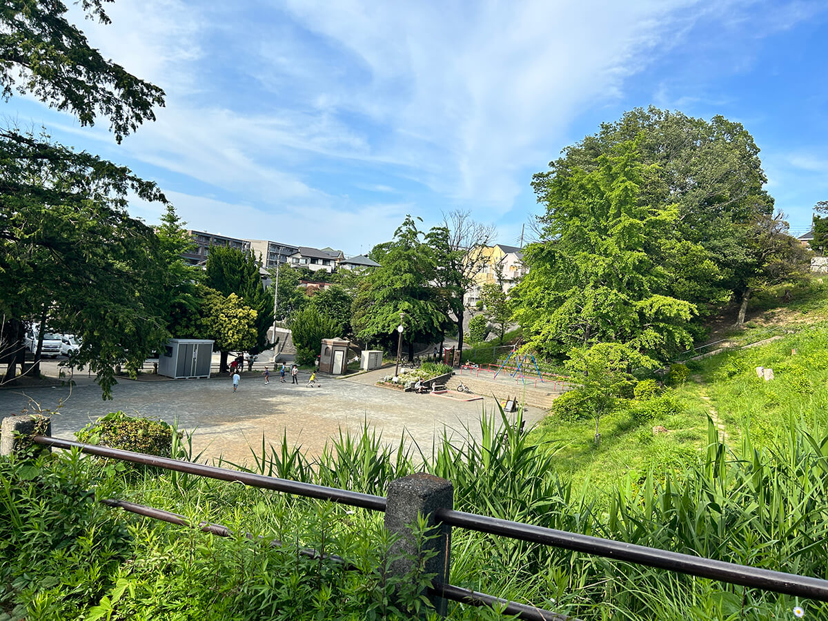 上からみた松風台第三公園